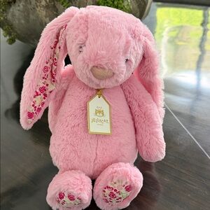 Jellycat Blush Bunny with Floral Ears